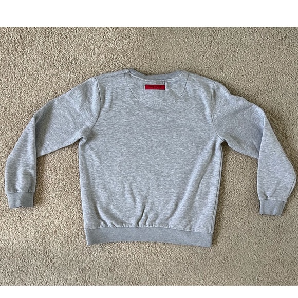 Harper  Leyland London Mens Large Sweatshirt Long Sleeve Gray - Picture 2 of 9